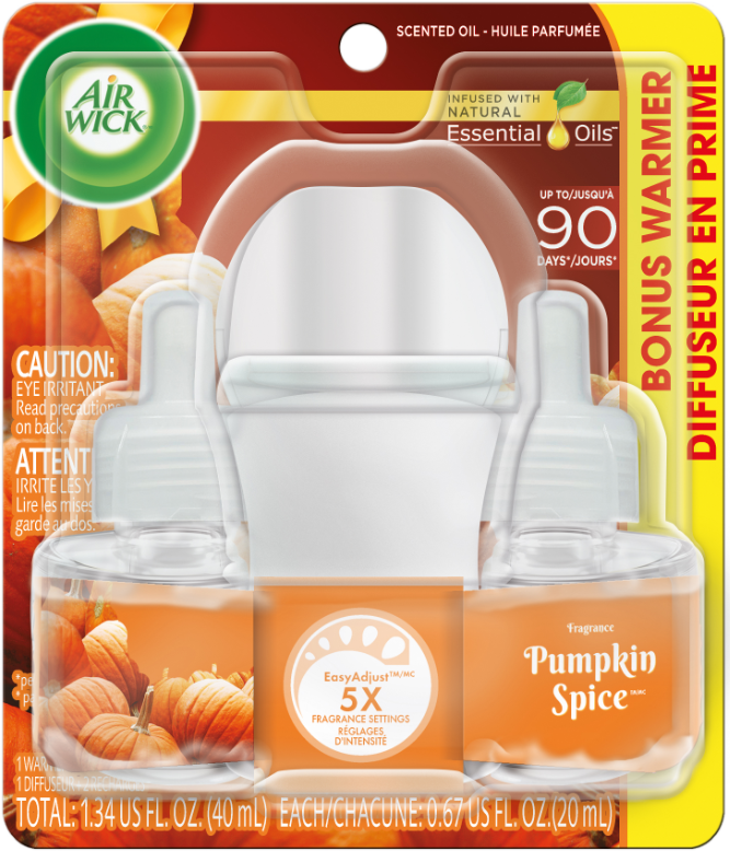 AIR WICK® Scented Oil - Pumpkin Spice (Canada) (Discontinued)